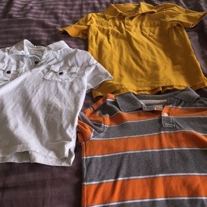 3 boys dress shirts